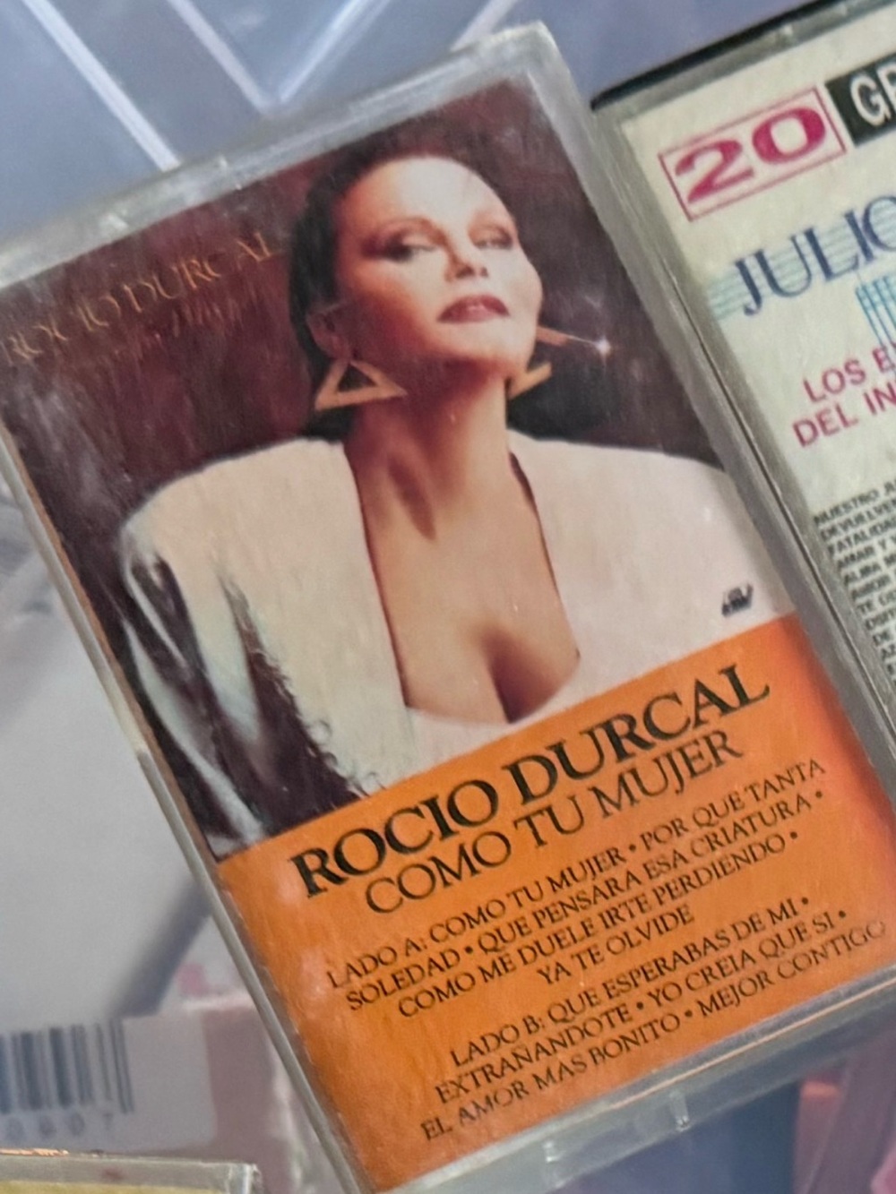 Rocío Dúrcal Como Tu Mujer - Orange Cassette Tape